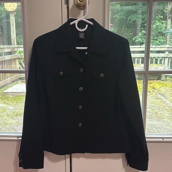 Rafaella Jackets & Blazers - Black Sporty Jacket
